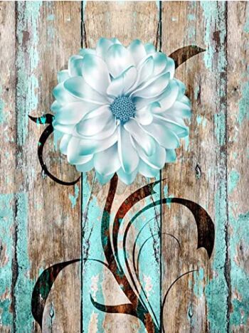 Flower Diamond Painting Kits for Adults Beginner ,5D DIY Diamond Craft Art Kits Daisies Full Drill Crystal Rhinestone Arts and Crafts – Gem Art Painting with Diamonds Dots Home Wall Decor (12x16inch) | The Storepaperoomates Retail Market - Fast Affordable Shopping