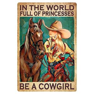 FALAKELI “Cowgirl and Her Horse” Diamond Painting Kits for Adults, Round Full Drill Diamond Painting Kits, 5D DIY Diamond Art Painting Kits for Home Wall Decor