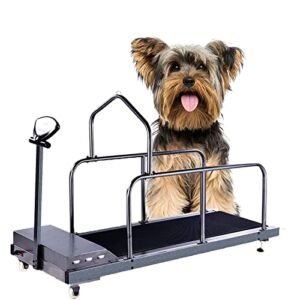 Large Dog Treadmill, Pet Dog Running Training Machine with LED Display Screen, Walking Dog Pet Smart Training Equipment, Load-Bearing 220 LBS