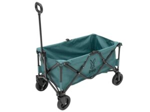 DOD Uma Folding Wagon – Heavy Duty Collapsible Wagon for All Outdoor Activities – Blue