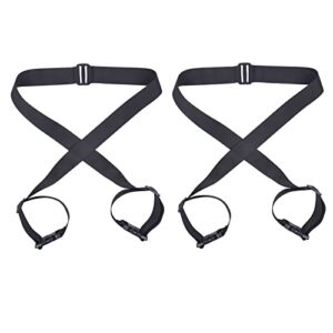 Wagon Straps for Collapsible Folding Utility Wagon with Quick-Release Buckle, Folding Wagon Accessories 2pcs Pack 71 x1.5 inch, Utility Strap for Outdoor Activity