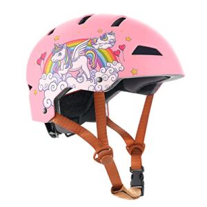 Whalezon Kids Toddler Bike Helmet Ages 3-5-8-14 Youth, Dual-Certified CPSC ASTM Skateboard Bicycle Scooter Cycling BMX Skate Helmets for Boys Girls