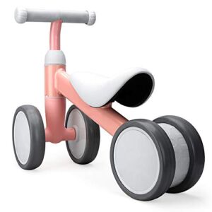 1 Year Old Boy Toy, Balance Bike for Girl, Pink