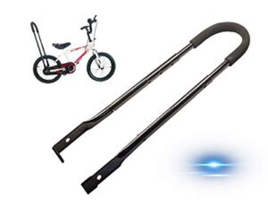 moli dee Children Cycling Bike Safety Trainer Handle Balance Push Bar (a-Black)
