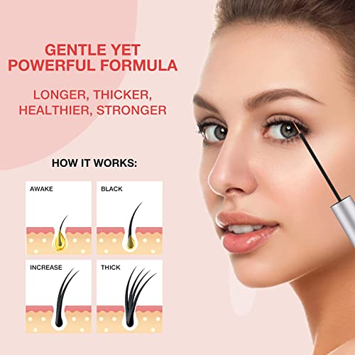 BARTSLASH Advanced Eyelash Growth Serum – Irritation Free – Achieve Longer, Thicker, Healthier, and Stronger Lashes – 0.12OZ/3.5ML | The Storepaperoomates Retail Market - Fast Affordable Shopping
