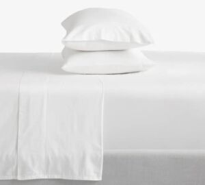 Kotton Culture 1000 Thread Count 100% Egyptian Cotton 4 Piece Premium Sheet Set – Luxuriously Smooth, Soft & Thick with Deep Pockets | Smooth Sateen Weave (Full White)