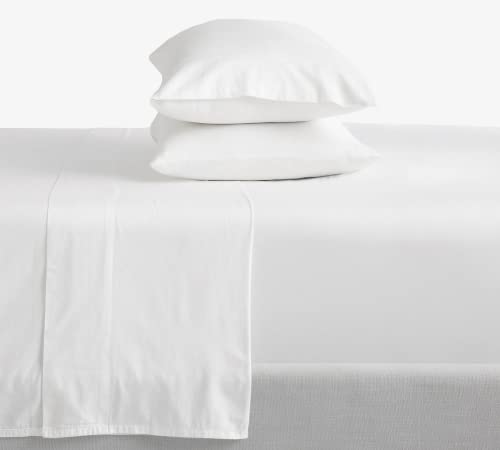 Kotton Culture 1000 Thread Count 100% Egyptian Cotton 4 Piece Premium Sheet Set – Luxuriously Smooth, Soft & Thick with Deep Pockets | Smooth Sateen Weave (Full White) | The Storepaperoomates Retail Market - Fast Affordable Shopping