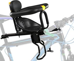 RibasuBB Kids Bike Seat, Baby Bike Seat Child Bike Seat Toddler Bike Seat Attachment for Adult Bike