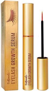 VieBeauti Premium Eyelash Growth Serum and Eyebrow Enhancement Formula, Boosts Natural Lash Growth for Thicker, Fuller Lashes and Eyebrows (3ML) | Gold Packaging, 0.1 Fl. Oz.