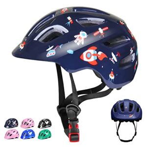 GLAF Toddler Helmet Kids Infant Bike Helmet for 1 Year Old and up Baby Girls Boys Multi Sport Adjustable for Scooter Bicycle Child Youth Skateboard Safety Cycling (XS, Astronaut)
