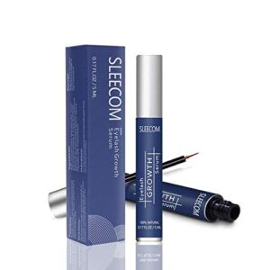 Eyelash Growth Serum and Eyebrow Enhancer Brow Serum with Biotin & Natural Growth Peptides for Longer, Fuller Thicker Lashes & Brows