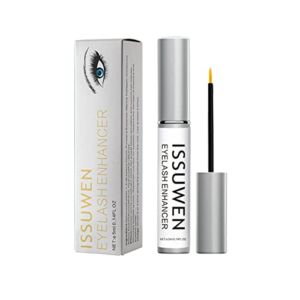Eyelash Growth Serum – 5ml Eyelash Enhancer & Natural Non-Irritating Eyelash Serum Promotes Long Thick Lashes Faster Growth Healthier