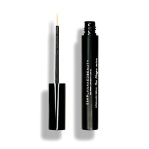 Lash Serum (5 ml) – Promotes Longer, Thicker Eyelashes – Natural & Plant Based Peptides for Healthy Lash Growth – Cruelty Free Lash Growth Serum by Simply Naked Beauty