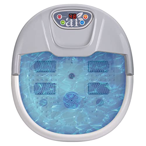 artnaturals Foot Spa Massager – Lights & Bubbles – Heated – Temperature Control – Soothe & Relax Tired Feet – Foot Bath Pedicure | The Storepaperoomates Retail Market - Fast Affordable Shopping