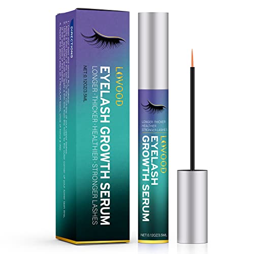LOVOOD Premium Eyelash Growth Serum Booster, Lash & Eyebrow Enhancer Serum with Biotin & Natural Growth Peptides, Promotes Long Thick Lashes and Brows Irritation Free | The Storepaperoomates Retail Market - Fast Affordable Shopping