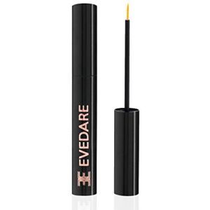 EVEDARE Advanced Eyelash Growth Serum with Enhancing Peptides and Botanical Vitamins for Longer, Thicker, Fuller Lashes, Natural Extracts Improve Strength, Reduce Brittleness (1ML)