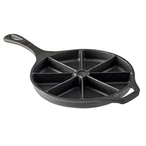Round Corn Bread Skillet with Handle, Cast Iron, 8.75″ dia x 15.625″ (5.5″ Handle)