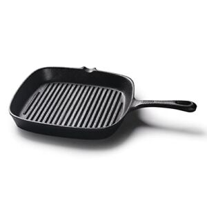 DIRICHO Cast Iron Nonstick, Cast Iron Skillet, Nonstick, Omelette, Frying Pan, Compatible with All Stovetops