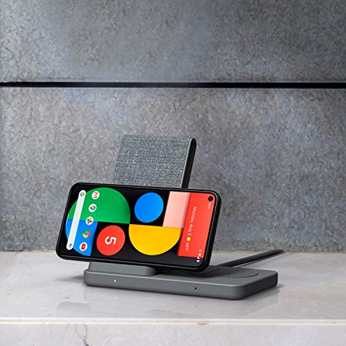 iOttie iON Wireless Duo CERTIFIED BY GOOGLE 10W Stand + 5W Pad Qi-Certified Charger | MADE FOR GOOGLE | Compatible with Google, Google Pixel, Pixel Buds | Includes Power Cable & Adapter | Dark Grey | The Storepaperoomates Retail Market - Fast Affordable Shopping