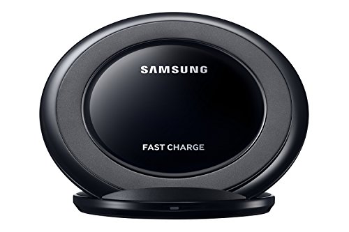 Samsung Qi Certified Fast Charge Wireless Charging Pad + Stand – Supports wireless charging on Qi compatible smartphones – Black | The Storepaperoomates Retail Market - Fast Affordable Shopping