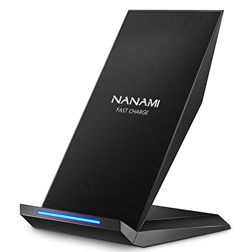 Fast Wireless Charger,NANAMI Qi Certified Wireless Charging Stand Compatible iPhone 14/13/12/SE 2020/11/XS Max/XR/X/8 Plus,Samsung Galaxy S22/S21/S20/S10/S9/S8/Note 20 Ultra/10/9 and Qi-Enabled Phone | The Storepaperoomates Retail Market - Fast Affordable Shopping