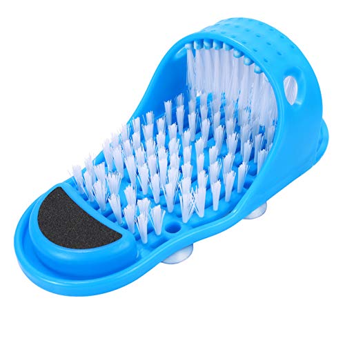 Simple Feet Cleaner,Evermarket Magic Foot Scrubber,Exfoliating Easy Feet Cleaning Brush,Feet Washer Foot Shower Spa Massager Slippers for Unisex Adults | The Storepaperoomates Retail Market - Fast Affordable Shopping