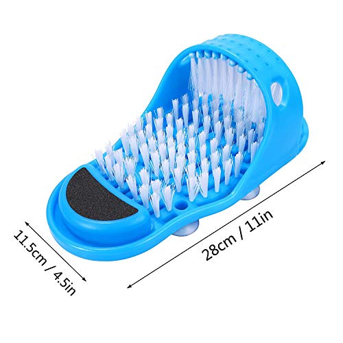 Simple Feet Cleaner,Evermarket Magic Foot Scrubber,Exfoliating Easy Feet Cleaning Brush,Feet Washer Foot Shower Spa Massager Slippers for Unisex Adults | The Storepaperoomates Retail Market - Fast Affordable Shopping