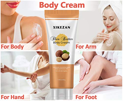 Body Scrub,9 Packs Travel Size Foot Hand Care Scrub & Body Cream for Skin Care Exfoliating & Moisturizing,Unique Birthday Christmas Gifts Valentines Day Gifts for Her Women Mom Wife Stocking Stuffers | The Storepaperoomates Retail Market - Fast Affordable Shopping
