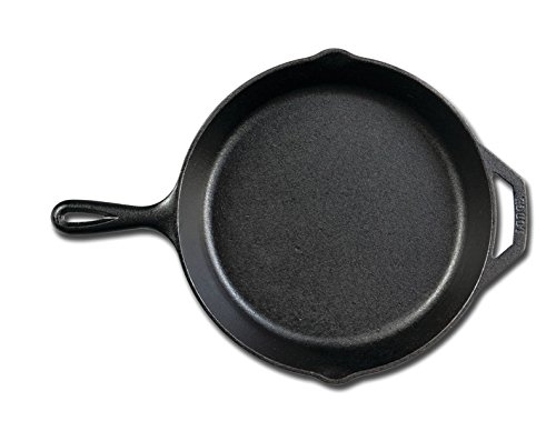 Lodge Seasoned Cast Iron Skillet with Scrub Brush- 10.25 inches Cast Iron Frying Pan With 10 inch Bristle Brush | The Storepaperoomates Retail Market - Fast Affordable Shopping