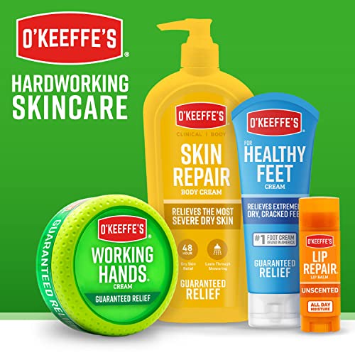 O’Keeffe’s Healthy Feet Foot Cream for Extremely Dry, Cracked Feet, 3.2 Ounce Jar, (Pack of 1) | The Storepaperoomates Retail Market - Fast Affordable Shopping