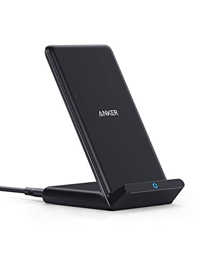 Anker Wireless Charger, 313 Wireless Charger (Stand), Qi-Certified for iPhone 12, 12 Pro Max, SE, 11, 11 Pro, 11 Pro Max, XR, XS Max, 10W Fast-Charging Galaxy S20, S10 (No AC Adapter) | The Storepaperoomates Retail Market - Fast Affordable Shopping