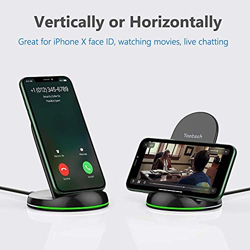 Yootech Wireless Charging Pad Stand Bundle [2 Pack] for Home Office | The Storepaperoomates Retail Market - Fast Affordable Shopping