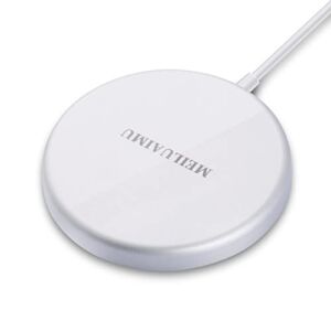 Wireless Charger, Charging Pad 15 W Max Compatible with iPhone 12/11/SE 2020/X/XS/XR/SE/8, Samsung Galaxy S21/S20/Note10