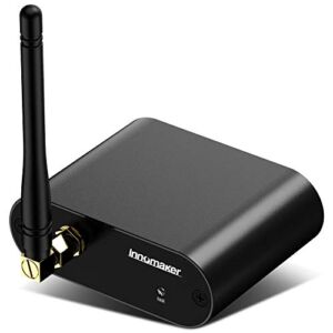 InnoMaker Bluetooth 5.0 Audio Receiver Home Stereo System HiFi DAC Streaming Music Adapter Support LDAC/AptX-HD/AptX-LL/AptX/AAC/SBC Outputs L/R RCA 3.5mm Headphone Jack AUX