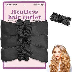 Heatless Hair Curler Headband For Long Hair Soft curlers Sleep Overnight Creates heatless curls and waves No Heat Curlers Rod for Women Girls