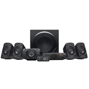 Logitech Z906 5.1 Surround Sound Speaker System – THX, Dolby Digital and DTS Digital Certified – Black