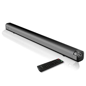 Chaowei TV Speaker 37 Inch-Soundbar for TV with Builtin 4 Subwoofers,2.1 Sound Channel and Bluetooth,HDMI-ARC,Optical,AUX,USB,Coaxial Cable Connectivity via Remote Control