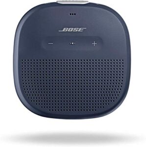 Bose SoundLink Micro: Small Portable Bluetooth Speaker (Waterproof), Midnight Blue