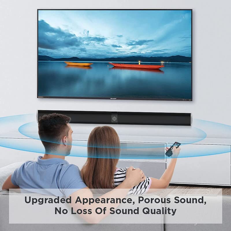 Assist trust Sound Bars for TV, Assistrust KY8000 TV Bar 50W Soundbar Wired & Bluetooth 5.0 with 4 Speakers 32 Inch, 2 in 1 Detachable (BT5.0/HDMI(ARC)/Optical/AUX/Remote Control) 15inch 2.4inch3.5 | The Storepaperoomates Retail Market - Fast Affordable Shopping