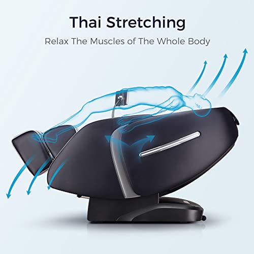 FITSSAGE Massage Chair SL Track Massage Chair Recliner, Zero Gravity Full Body Airbag Massage Chair with Body Scan Bluetooth Heat Touch Screen Foot Roller Handrail Shortcut Key, R8663 Gary | The Storepaperoomates Retail Market - Fast Affordable Shopping