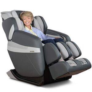 RELAXONCHAIR [MK-Classic] Full Body Zero Gravity Shiatsu Massage Chair with Built-in Heat and Air Massage System (Gray)