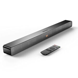 Sound Bars for TV, 100W Soundbar for TV, 3D Surround Audio, HiFi Dynamic Sound with Enhanced Bass, TV Sound Bar Works with Smart/4K TV/CEC Remote/HDMI ARC/Optical/AUX/PC/Wall Mounted Speaker