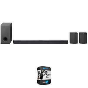 LG S95QR 9.1.5 ch High Res Audio Sound Bar with Dolby Atmos and Surround Speakers Bundle with 2 YR CPS Enhanced Protection Pack