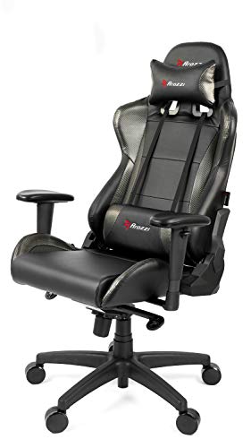 Arozzi – Verona Professional V2 Ergonomic Computer Gaming Chair Office Chair with Recliner Swivel Tilt Rocker Adjustable Height and Adjustable Lumbar and Neck Support – Black with Carbon Black Accents | The Storepaperoomates Retail Market - Fast Affordable Shopping