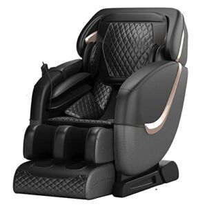 Real Relax Massage Chair, Full Body Zero Gravity Massage Chair, SL Track Shiatsu Massage Recliner Chair with Heat Body Scan Thai Stretch, X1
