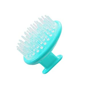 Hair Shampoo Brush, XINSANRUI Scalp Care Hair Brush ,Scalp Massager Head Scrubber with Silicone (Blue) HB3001