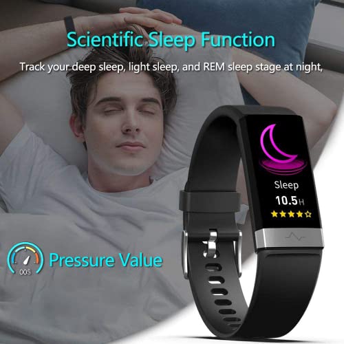 MorePro Heart Rate Monitor Blood Pressure Fitness Activity Tracker with Low O2 Reminder, IP68 Waterproof Smart Watch with HRV Sleep Health Monitor Smartwatch for Android iOS Phones | The Storepaperoomates Retail Market - Fast Affordable Shopping