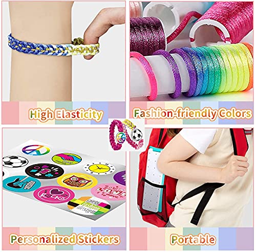 Friendship Bracelet Making Kit for Girls,DIY Jewelry Arts Craft Gifts Toys,Travel Rewarding Activity,Birthday Christmas Gifts for Teen Girls Age 6-12 | The Storepaperoomates Retail Market - Fast Affordable Shopping