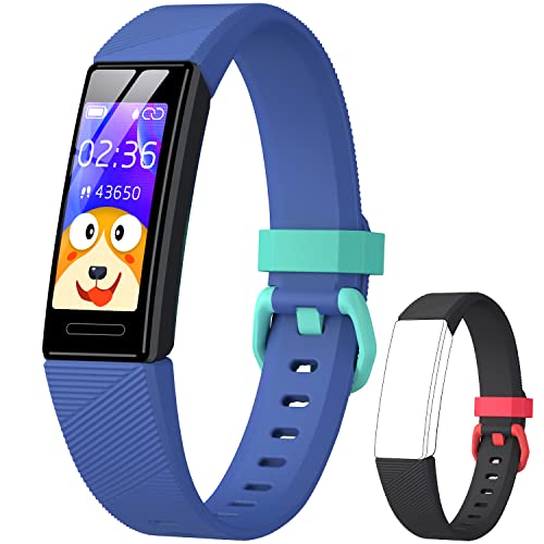 Kids Fitness Tracker Watch for Boys Girls Age 5-16, Waterproof Fitness Watch with Heart Rate Monitor, Sleep Monitor, Calorie Counter, 11 Sport Modes Tracker and More – Kids Watch with Replaceable Band | The Storepaperoomates Retail Market - Fast Affordable Shopping