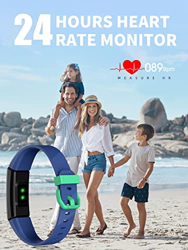 Kids Fitness Tracker Watch for Boys Girls Age 5-16, Waterproof Fitness Watch with Heart Rate Monitor, Sleep Monitor, Calorie Counter, 11 Sport Modes Tracker and More – Kids Watch with Replaceable Band | The Storepaperoomates Retail Market - Fast Affordable Shopping
